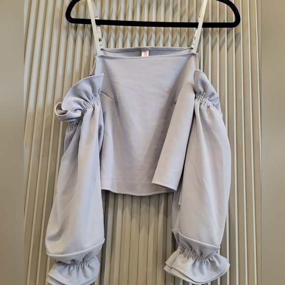 Line & Dot Tops - Line and Dot Cold Shoulder Top